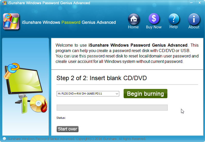 isunshare windows 7 password genius free